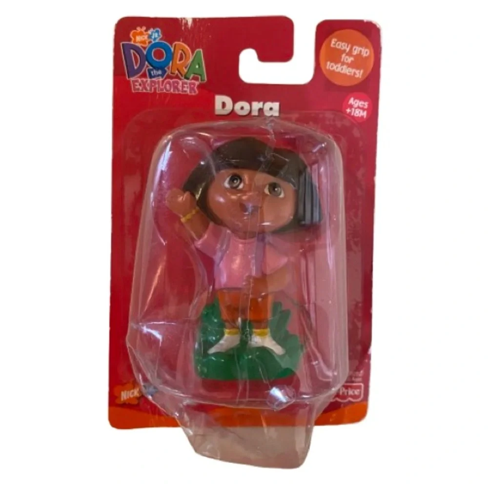 VTG 2003 Dora the Explorer Easy Grip Toys Nick Jr Fisher Price NEW SEALED Pkg